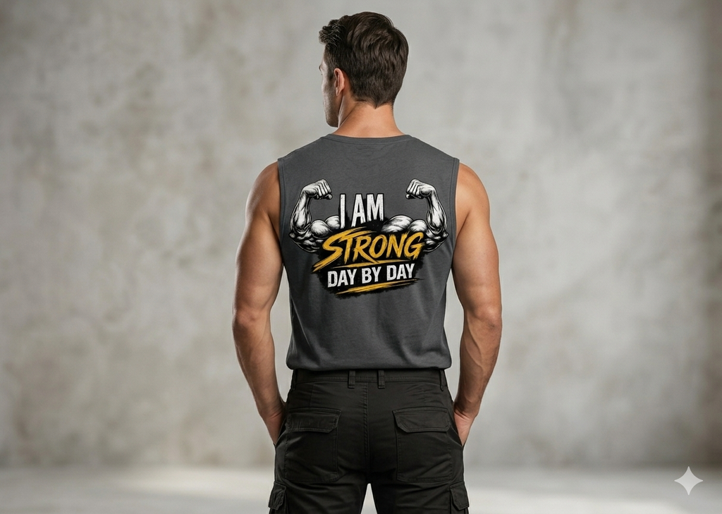 PROPRANO | Men's Sleeveless T-Shirt | DAILY WORKOUT | GYM T- SHIRT | GYM WORKOUT |